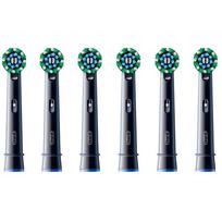 Oral-B Oral-B Pro Cross Action Brush Heads 6-Pack Black