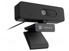 Webcam | black | USB A | Full HD 1080p,PnP | 1.5m | clip | 75°
