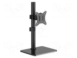 Stand | 9kg | 17÷32" | black | Standard: 75x75mm,100x100mm | monitor x1