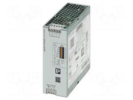 Power supply: switching | for DIN rail | 240W | 24VDC | 10A | IP20 | 92%