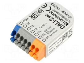 Power supply: controller | DALI,DALI 2 | 9.5÷22.5VDC | IP20 | OUT: 1
