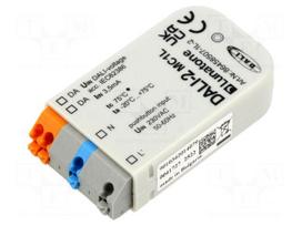 Power supply: controller | DALI,DALI 2 | 9.5÷22.5VDC | IP20 | OUT: 1