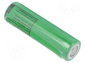 Re-battery: Li-Ion | 18650,MR18650 | 3.63V | 3500mAh | Ø18.4x65mm | 10A