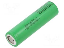 Re-battery: Li-Ion | 18650,MR18650 | 3.63V | 3500mAh | Ø18.4x65mm | 10A