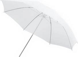 Parasol diffuser Massa white 110 cm — diffusion umbrella for photography and lighting