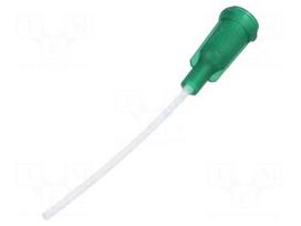 Needle: plastic | green