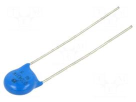 Varistor: metal-oxide | THT | 20VAC | 26VDC | 33V | 250A | Ø7mm | Ø: 7mm