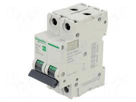 Circuit breaker | 230/400VAC | Inom: 40A | Poles: 2 | Charact: B | 6kA