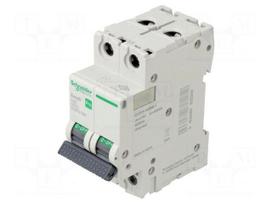 Circuit breaker | 230/400VAC | Inom: 63A | Poles: 2 | Charact: C | 6kA