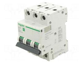 Circuit breaker | 230/400VAC | Inom: 10A | Poles: 3 | Charact: B | 6kA