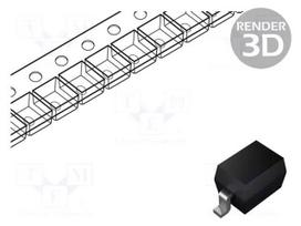 Diode: Zener | 0.35W | 20V | SMD | SOD323 | single diode | reel,tape