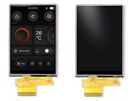 Display: TFT | 3.5" | 320x480 | Illumin: LED | 54.66x82.94mm | RGB