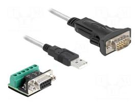 USB to RS485 converter | D-Sub 9pin plug,USB A plug | 1m | USB 2.0