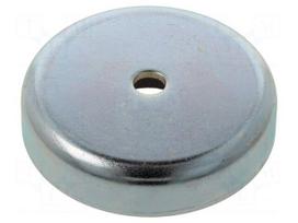 Magnet: permanent | hard ferrite | Ø: 80mm | H: 18mm