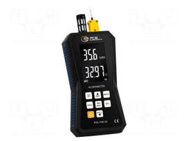 Data logger | temperature,humidity | Display: LCD | 162x32x88mm