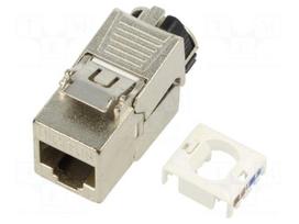 Connector: RJ45 | socket | PIN: 8 | Cat 8.1 | shielded | straight | female