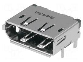 Connector: Display Port | socket | DisplayPort 1.0 | PIN: 20 | SMT