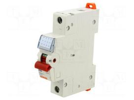 Switch-disconnector | Poles: 1 | for DIN rail mounting | 63A | 240VAC