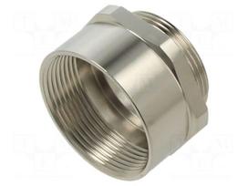 Thread adapter | PG29 | M32 | brass | Plating: nickel | EPIC® | 40mm