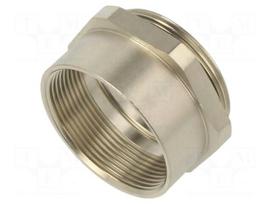 Threaded flange | M40 | M40 | brass | Plating: nickel | EPIC® | 46mm