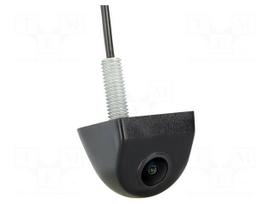 Rear view camera | 103° | black | 12VDC,24VDC | 34.5x33x27.6mm | NTSC
