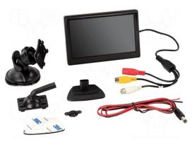 TFT display | 640x480 | black | 12VDC,24VDC | 5" | 126.7x26.4x86.5mm