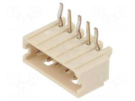 Connector: wire-board | socket | male | PIN: 5 | MicroBlade | angled | THT