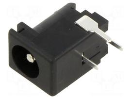Connector: DC supply | socket | female | 5A | 24V | PIN: 2 | horizontal