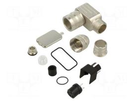 Connector: M16 | plug | female | PIN: 3 | 7A | 250V | 423 | soldering | IP67