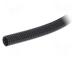 Protective tube | Size: 42 | polyamide | black | HelaGuard | IP66