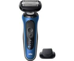 Braun Series 6 62-B1200s, shaver blue/black