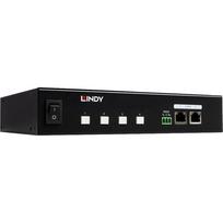 Lindy 4 Port IPower Switch (32622) (black, intelligent PDU with 4 measurable and switchable power outputs)