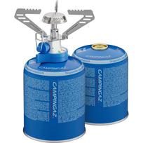 Campingaz Camping Stove Combo Camping Connect + 2 CV 470 Plus (silver/blue, 1.25 kW)