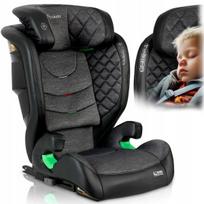 Automobilinė kėdutė Nukido Louis, 15-36 kg, Isofix, juoda/pilka