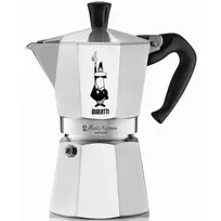 Espresso kavinukas Bialetti Moka Express 6 puodiai, sidabrinis