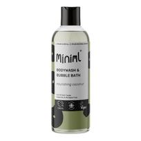 MINIML dušo želė ir vonios putos su kokosų aromatu 500ml