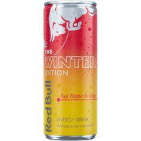 RED BULL The Winter Edition Fuji obuolių imbiero energetinis gėrimas 250 ml