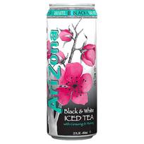 ARIZONA Black n White Iced Tea, skardinė 650ml