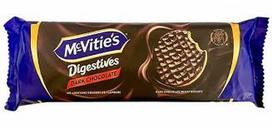 MCVITIES Digestives sausainiai su juoduoju šokoladu 150g