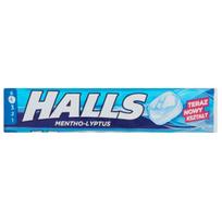 Halls Coolwave ledinukai su mentolio-eukalipto skoniu 33,5g