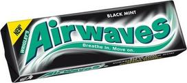 Airwaves Blackmint kramtomoji guma 14g