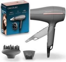 Cecotec Hair dryer | IoniCare Power&Go Heaven | 2000 W | Number of temperature settings 2 | Ionic function | Diffuser nozzle | Grey A01_EU01_107921 | 8435782188196