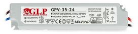 36W LED Maitinimo šaltinis GLP 24V IP67