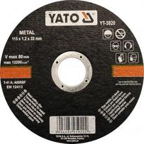 Yato metalo pjovimo diskai 115x1.2x22.2mm, 10 vnt.