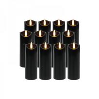 LED žvakės 12 vnt. 15 cm Ruhhy 26382