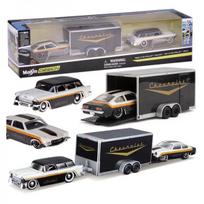 Licencijuoti metaliniai automobiliai 1:64 – „Chevrolet Nomad 1955“ ir „Vega 1971 ZA5863“