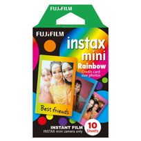 Fujifilm | Instax Mini Rainbow Instant Film | 86 x 54 mm | Quantity 10 | 4547410225754