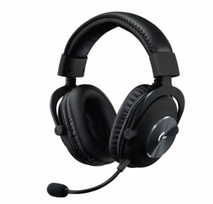 Logitech G PRO X LightSpeed Belaidės žaidimų ausinės, Juoda | 981-000907