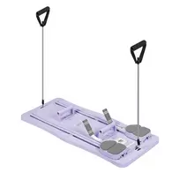 Pilateso rinkinys namams, daugiafunkcinis „9-in-1“ treniruoklis, violetinės spalvos