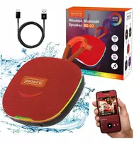 „Zenwire Mini“ garsiakalbis, nešiojamas „Bluetooth“ garsiakalbis, „Boombox“, belaidis, su FM radiju ir MP3, 13 W, BS-07